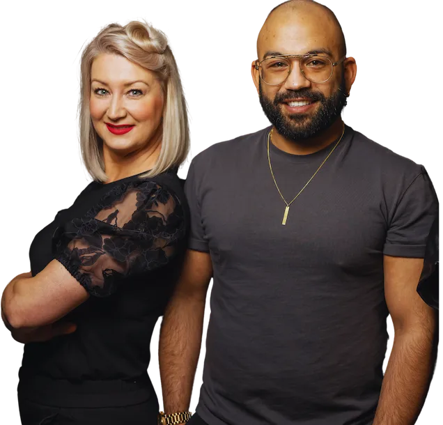 Mucho Ludin & Mitarbeiterin Janine